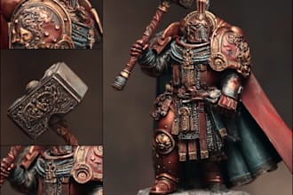 paint your warhammer 40k, sigmar and dnd miniatures