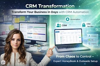 automate your business with custom honeybook  dubsado CRM setup