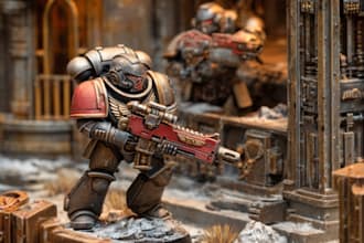 print and paint your miniatures warhammer 40k, action figure