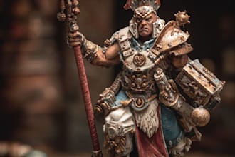 paint your warhammer 40k, sigmar and dnd miniatures