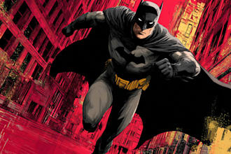 do comic book illustration graphic novel superhero