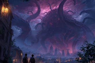 create scp, monster, alien and eldritch horror for you