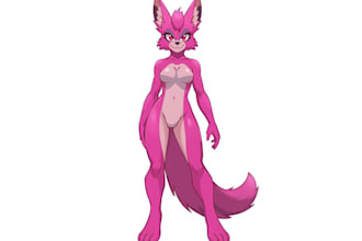 draw your furry, fursona or your character art