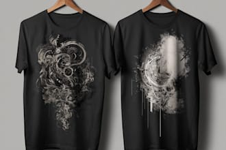 design custom typography t shirt and graphic t shirt