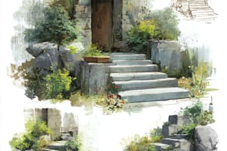 create environment concept art