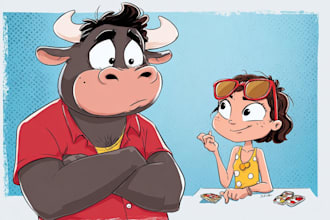 amazing  comic cartoon characters