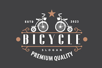 design high quality bicycle logo