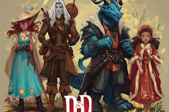 draw your dnd party