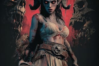 fantasy horror and fantasy horror character