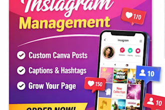 do instagram page management