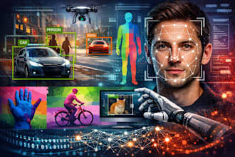 do object detection, face recognition, segmentation and computer vision projects