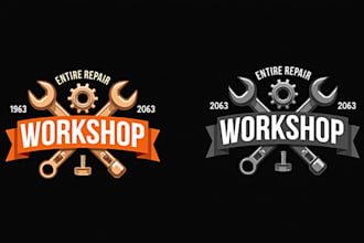 design outstanding workshop logo  in 12 hours