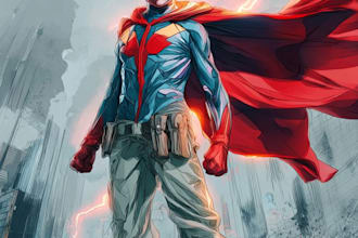 do comic book artist graphic novel superhero  comic art