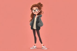 do awesome disney cartoon portrait