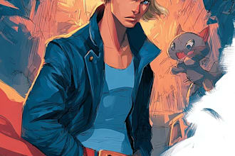do comic book illustration, graphic novel nsfw comic, comic