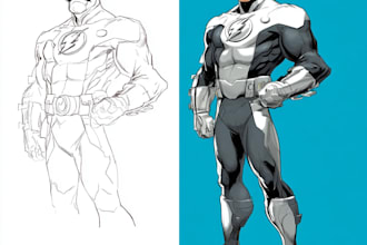 comic manga illustration manga character manga illustration