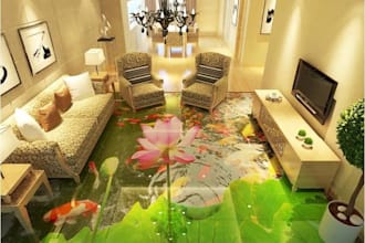 create 3d pavement art, floor illusions, wall murals, outdoor illusion designs