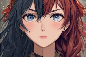 draw beautiful anime art