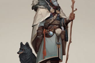 dnd character art and dnd character art