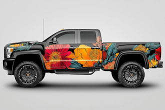 professional vehicle wrap design, car wrap