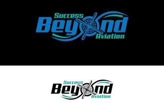 design super nice wonderful airline logo with source file