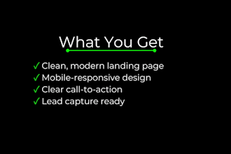design conversion based landing pages for fitness coaches