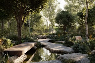 design and render your landscape design
