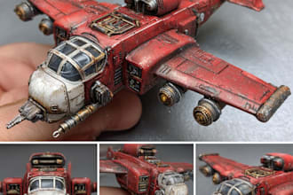 professionally paint your warhammer, dnd, tabletop, and custom models