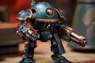 paint your warhammer 40k, sigmar and dnd miniatures