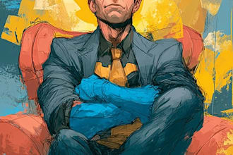 do comic book illustration graphic novel cover art cartoon