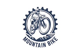 design unique automotive car, bike logo design