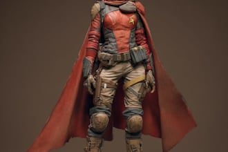 create scifi, fantasy, superhero character design