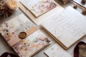 design watercolor wedding invitation, event invite