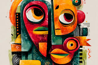 do illustration expresionism art, graffity, abstract