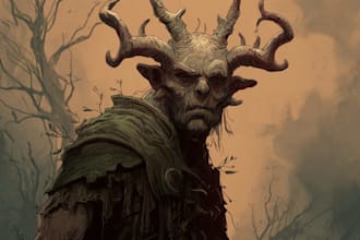 draw terrifying fantasy horror characters and creatures