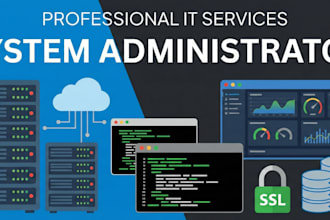 be your virtual server administrator, linux administrator