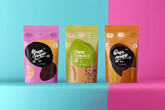 make product packaging box design and packaging design for you