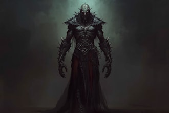 create monster or creature illustration for you