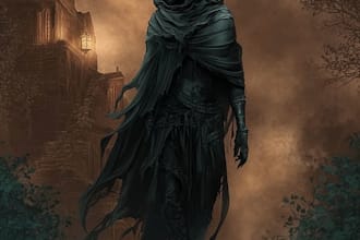 make a unique horror fantasy character artwork