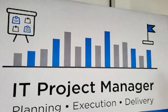 manage or coordinate your software or IT project as project manager