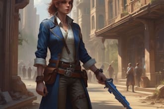 create a game character