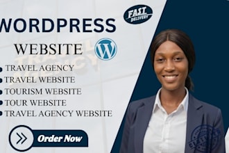 design a travel agency, tour website, travel website, and tourism website