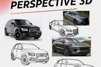 design a car silhouette for a custom metal art