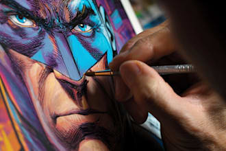 comic book professional artist