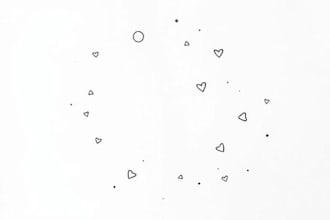 draw black and white doodle or sketch for you