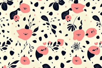 create seamless pattern designs for fashion and clothing brands