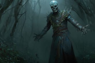 draw horror and dark fantasy illustrations