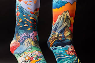 socks design unique socks design
