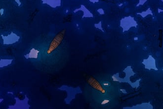 create a custom illustrated map