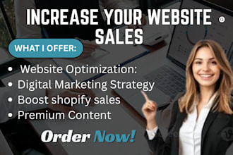 increase website sales with full marketing and seo package